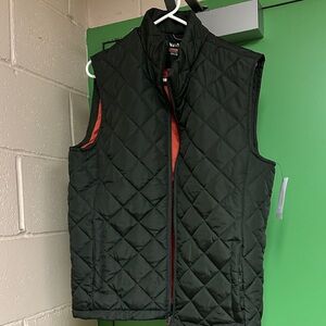 Hawke & Co Men's Quilted Vest - Loden Green